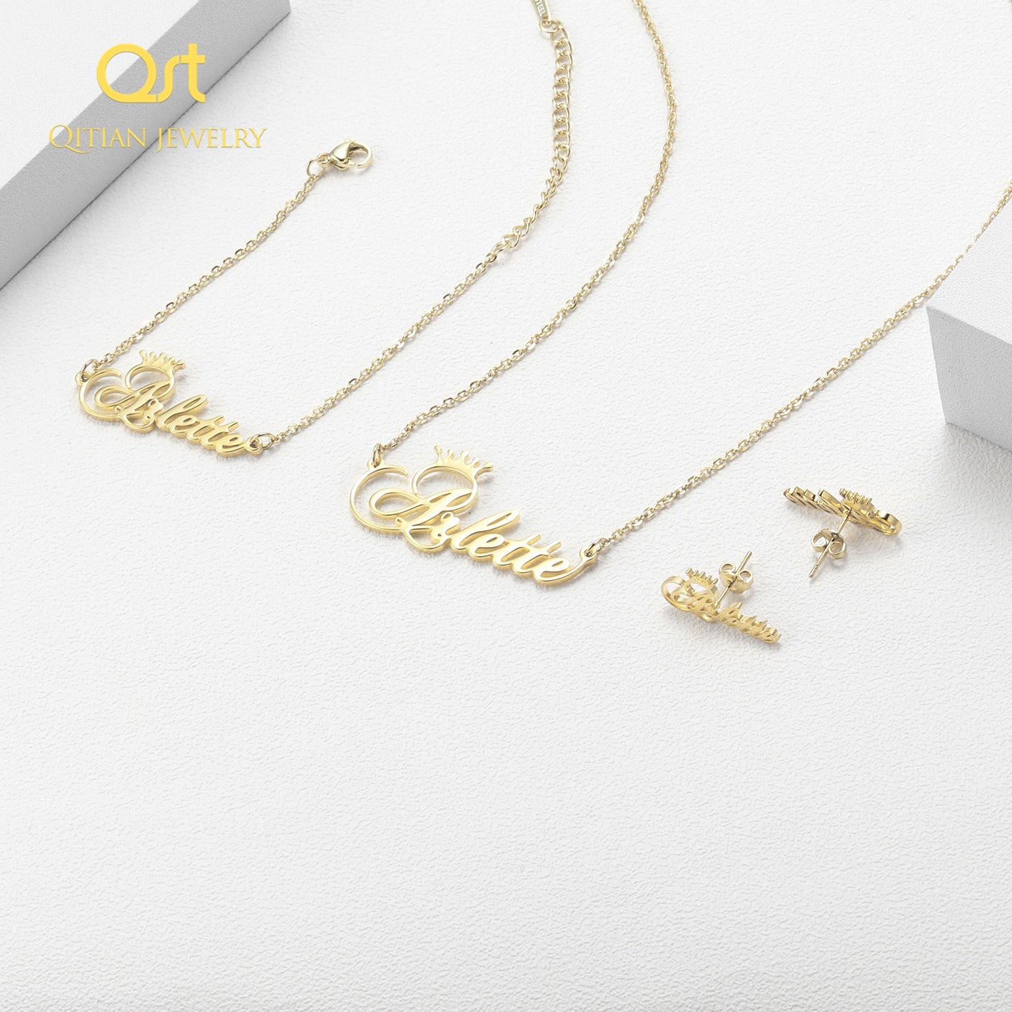 Customized Stainless Steel Name Necklaces QN710