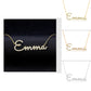 N'importe quel nom collier pierre chaîne glacé QN127