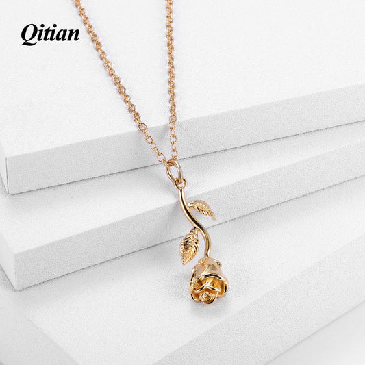 Rose Flower Necklace