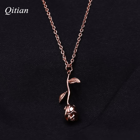 Rose Flower Necklace