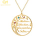 BirthStone Family Tree Necklace QN306