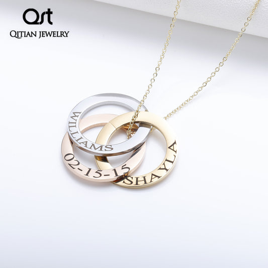 Three Circle necklace