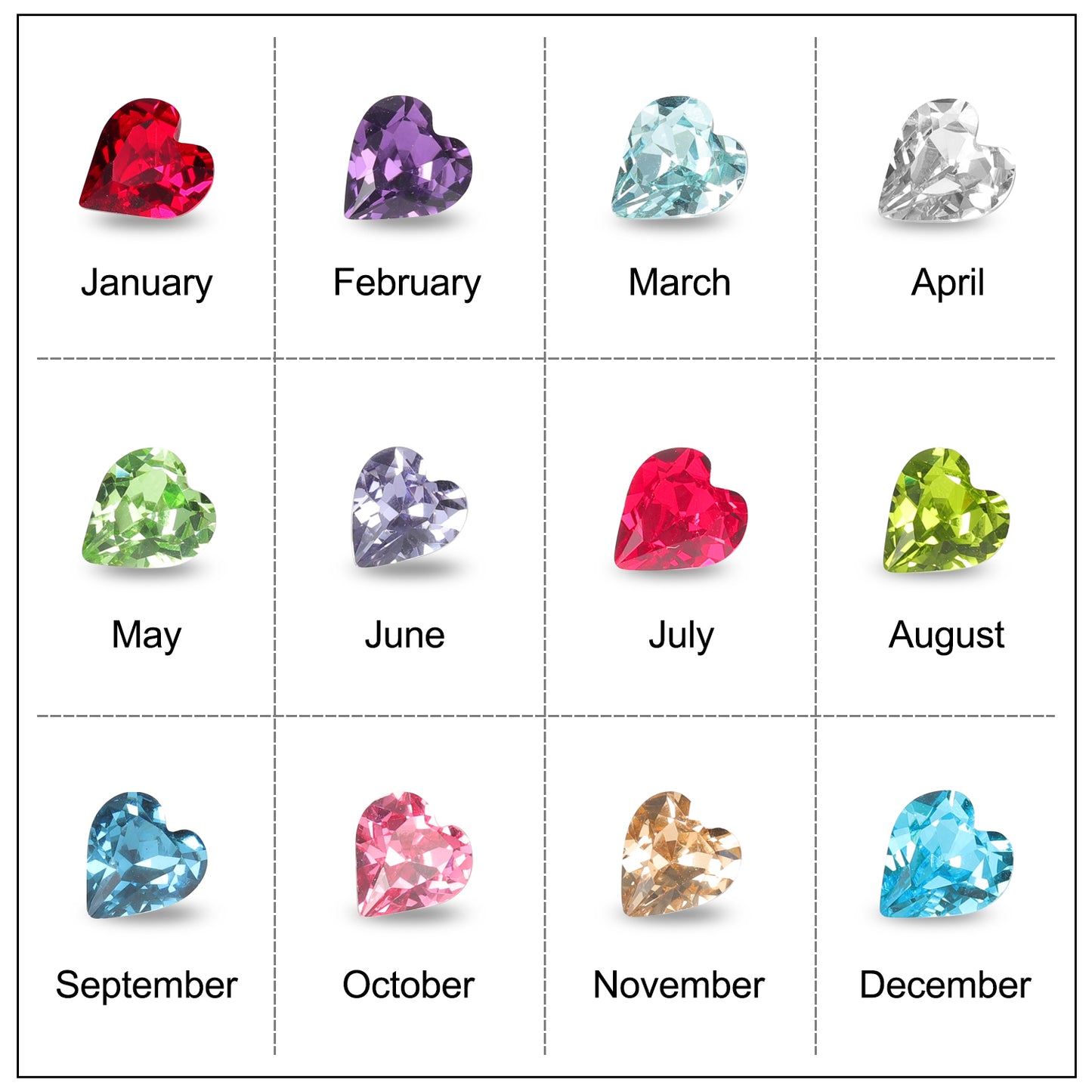 Baby Mom Birthstone Necklace QN686