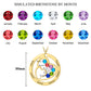Birthstone Name Necklace DN205