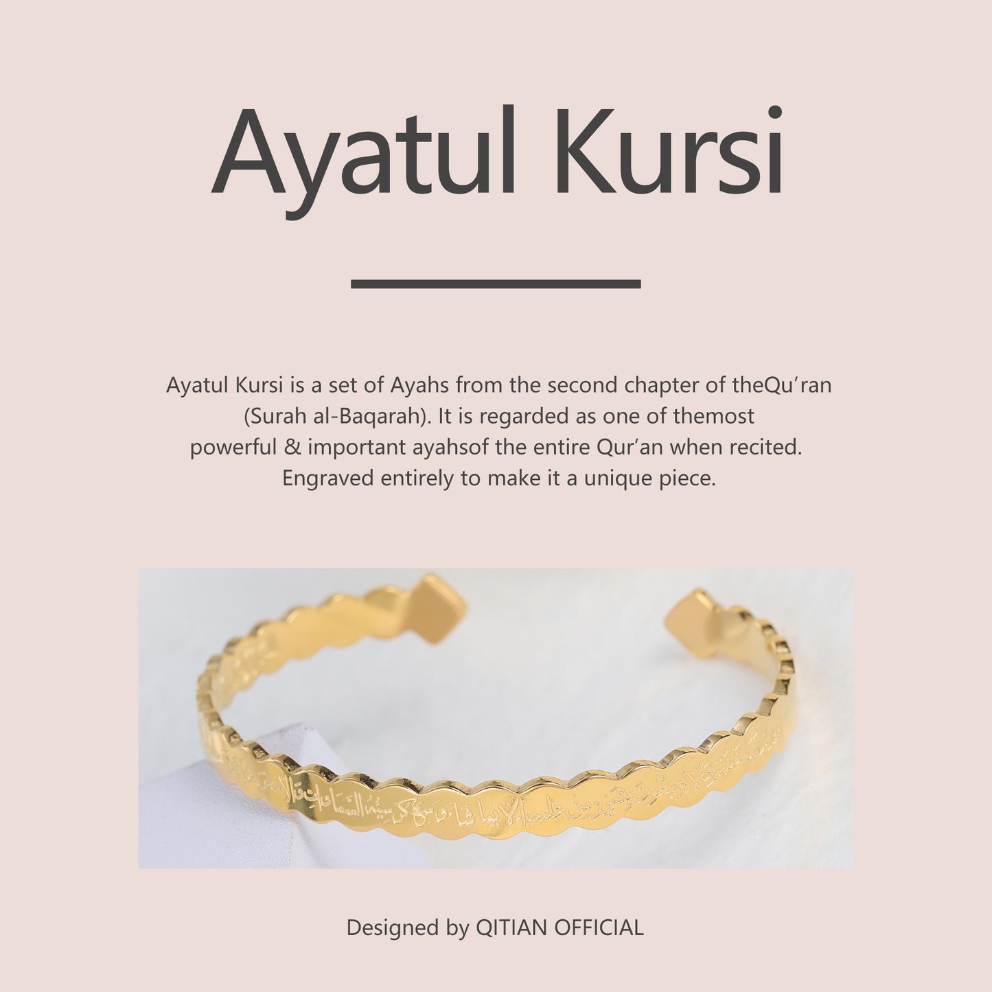 Al KURSI CUFF BRACELET SB259