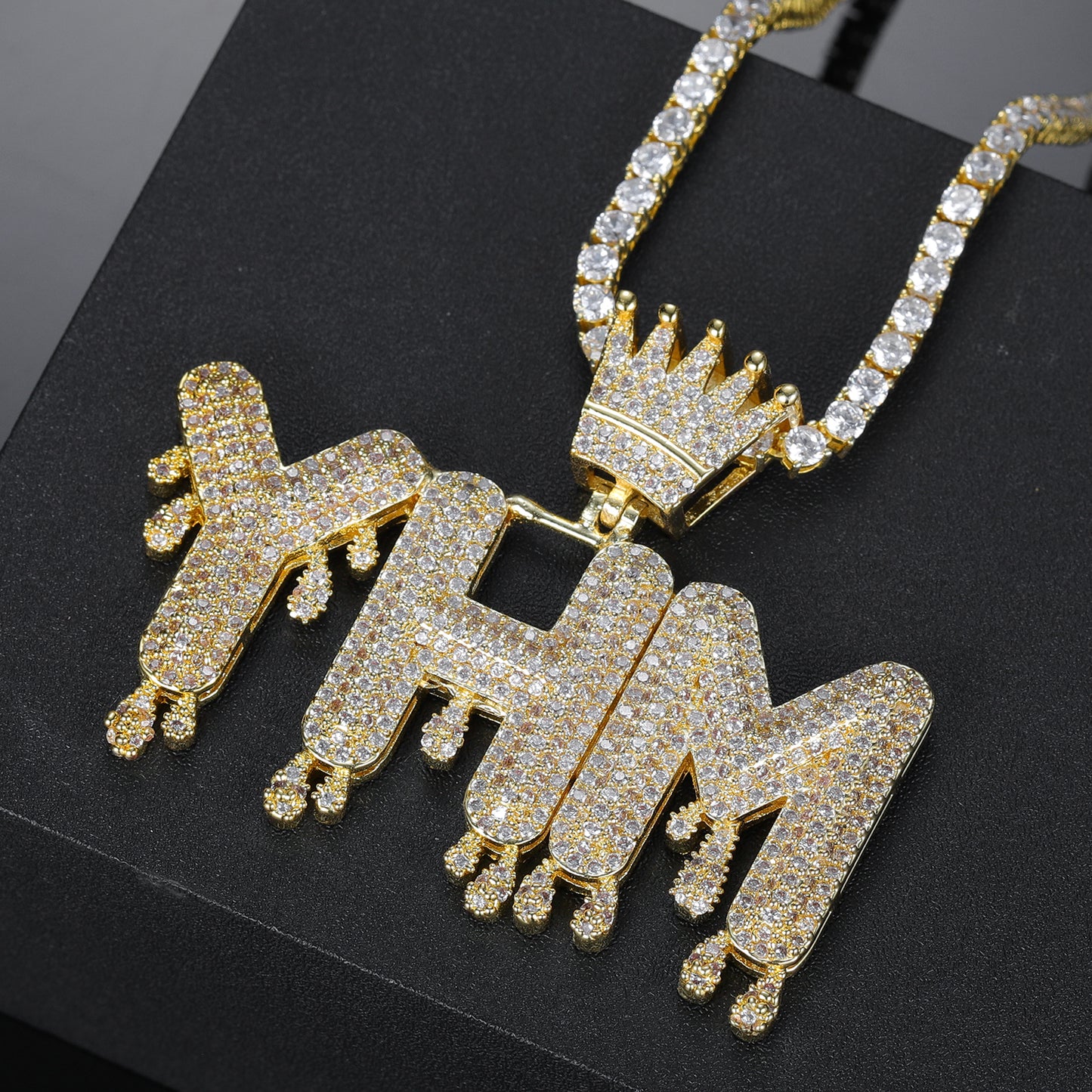 Zirkoon Hip Hop Schmuck QN20963 
