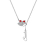 Christmas Bell Name Necklace QN995