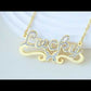 Butterfly Name Necklace QN680