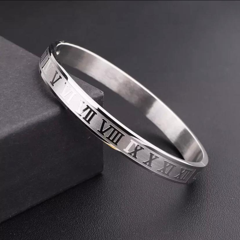 Roman Numeral Cuff QB355