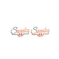 Christmas Bell Name Studs Earrings QE989