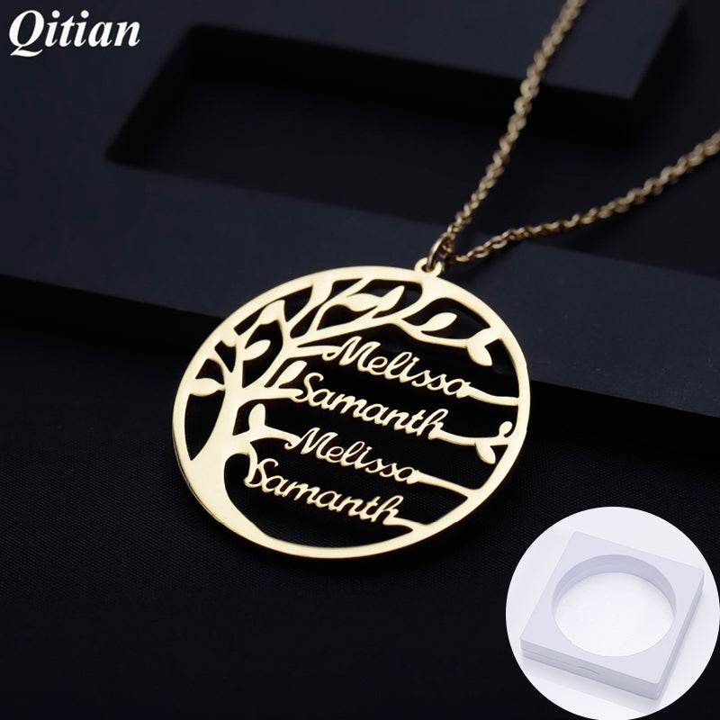 Family Tree Necklace For Women
